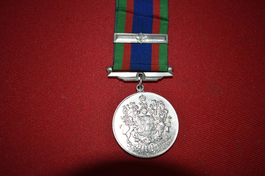 WW2 CANADIAN SERVICE MEDAL-SOLD